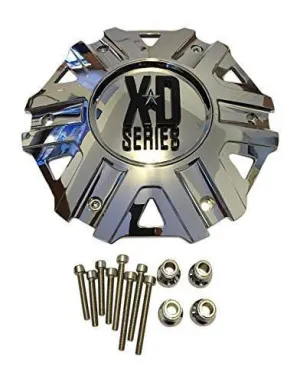 KMC XD Series Monster II 2 CAP M-959 Chrome Wheel Center Cap