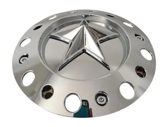 KMC XD Series Rockstar 1001775 Short Chrome Center Cap Fits 20x8.5 22x9.5