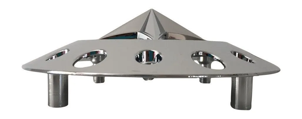 KMC XD Series Rockstar 1001775 Short Chrome Center Cap Fits 20x8.5 22x9.5