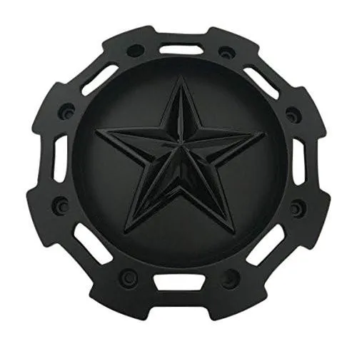 KMC XD Series XS-RSCAP-SB Satin Black Wheel Center Cap