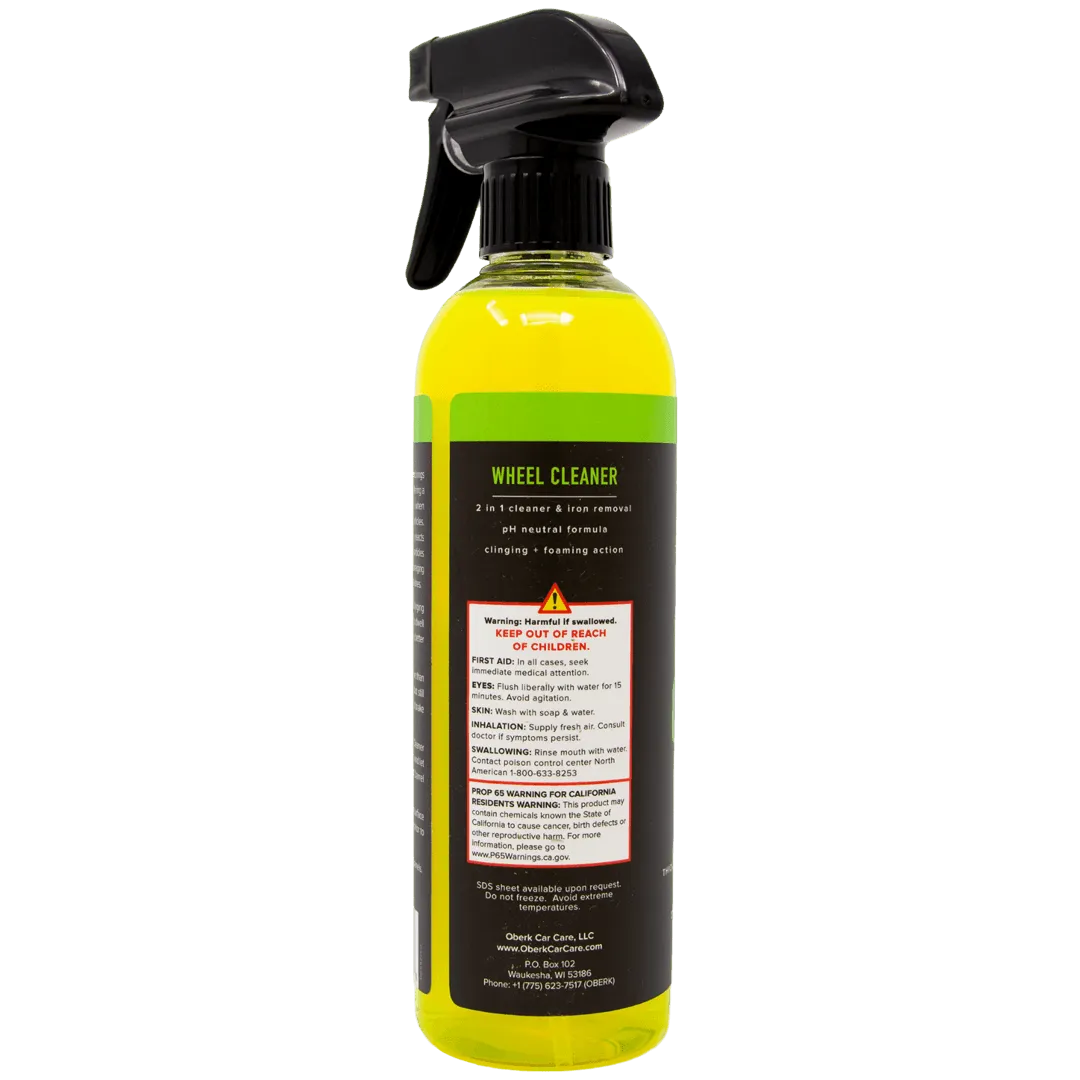 OBERK 2-in-1 Wheel Cleaner