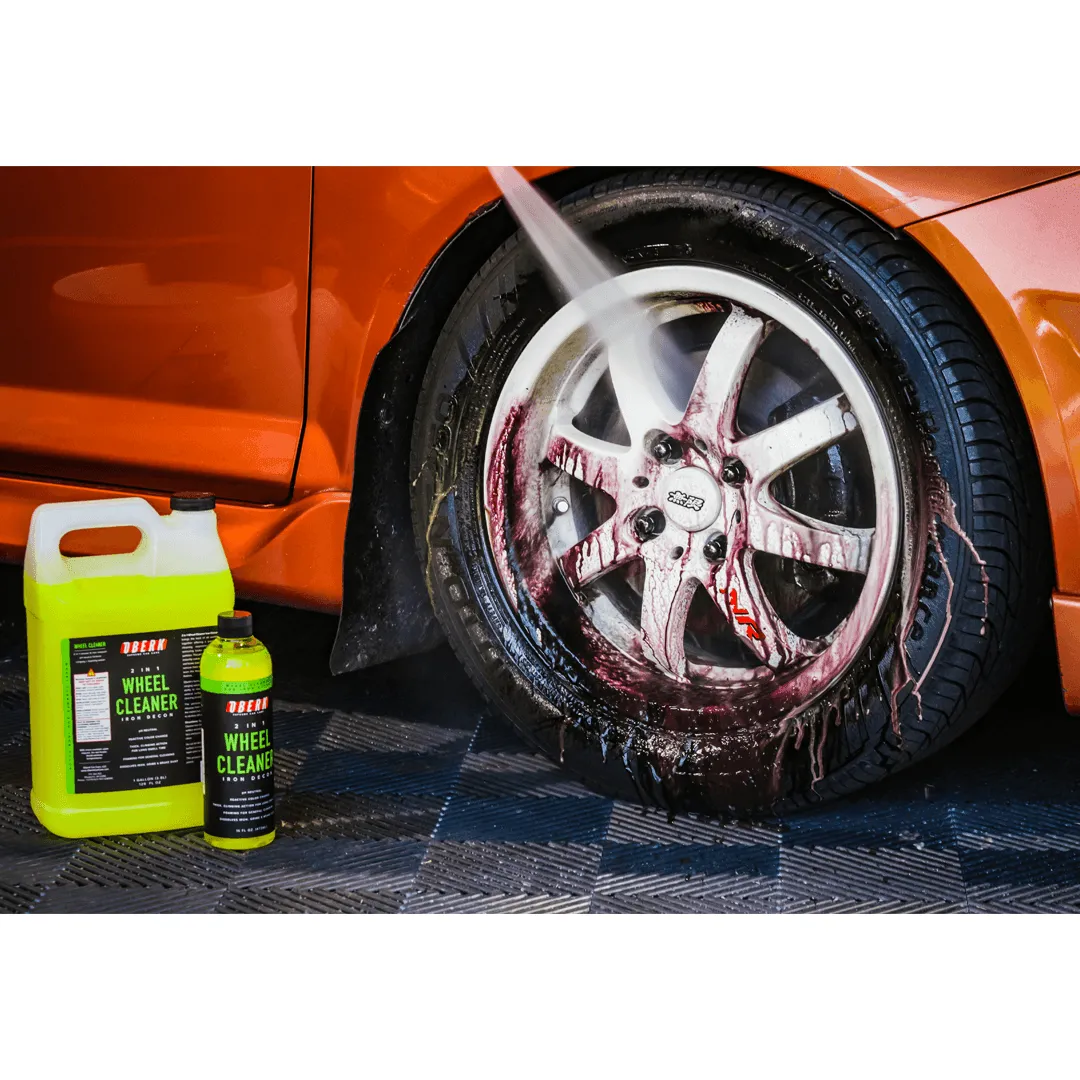 OBERK 2-in-1 Wheel Cleaner