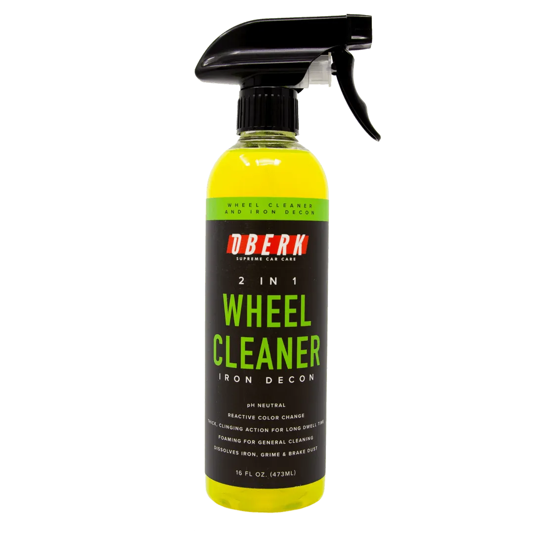 OBERK 2-in-1 Wheel Cleaner