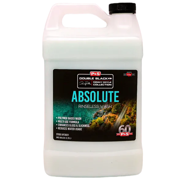 P&S Double Black Absolute Rinseless Wash 1 gal