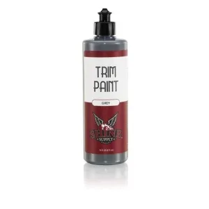 SHINE SUPPLY Trim Paint Gray - 16 oz