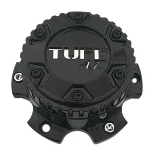 TUFF AT Wheels 2321L128-1 Gloss Black Wheel Center Cap