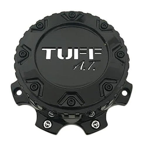 TUFF AT Wheels 2321L163-1 Gloss Black Wheel Center Cap