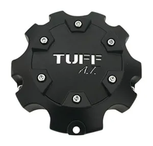 TUFF AT Wheels 2323L140 Matte Black Wheel Center Cap
