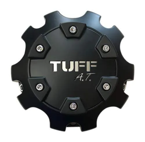 TUFF at Wheels 2323L140 (TB) 2323L-11 TT16540SBC Satin Black Center Cap