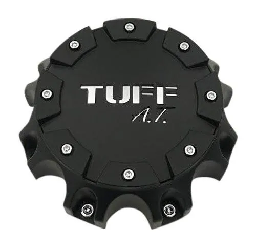TUFF AT Wheels 2323L166 (TB) 2323L-12 Matte Black Wheel Center Cap