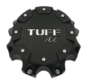 TUFF AT Wheels 2323L166 (TB) 2323L-12 Matte Black Wheel Center Cap