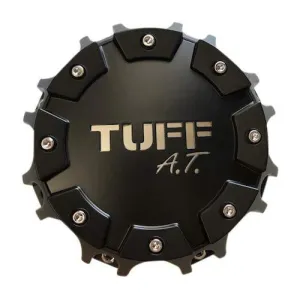 TUFF at Wheels 2323L166 (TB) TT16867SBC Matte Black Center Cap