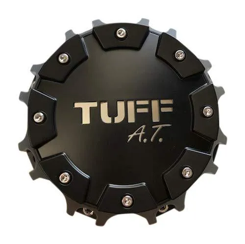 TUFF at Wheels 2323L166 (TB) TT16867SBC Matte Black Center Cap