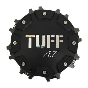 TUFF A.T. Wheels C6119-6CAP C611904CB3/C Black Wheel Center Cap