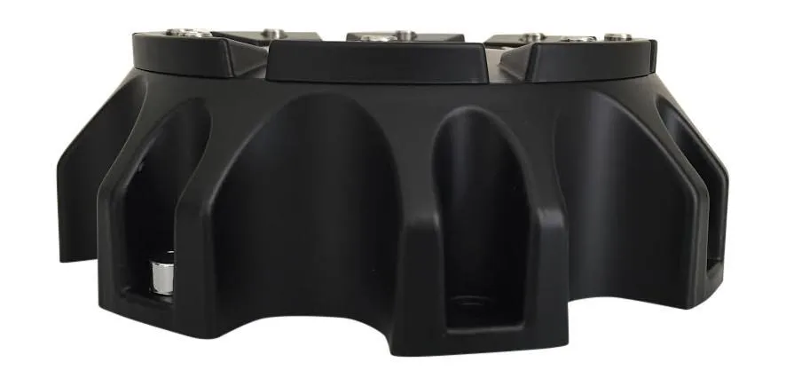 TUFF A.T. Wheels C6119-6CAP C611904CB3/C Black Wheel Center Cap