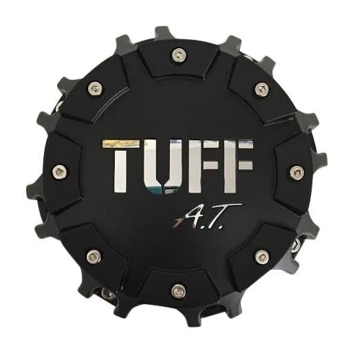 TUFF A.T. Wheels C6119-6CAP C611904CB3/C Black Wheel Center Cap