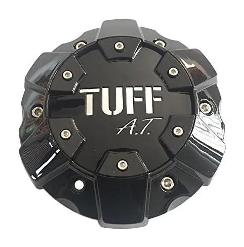 TUFF A.T. Wheels C611901B/C Gloss Black Wheel Center Cap