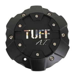 TUFF A.T. Wheels CAP C706901 Black Wheel Center Cap
